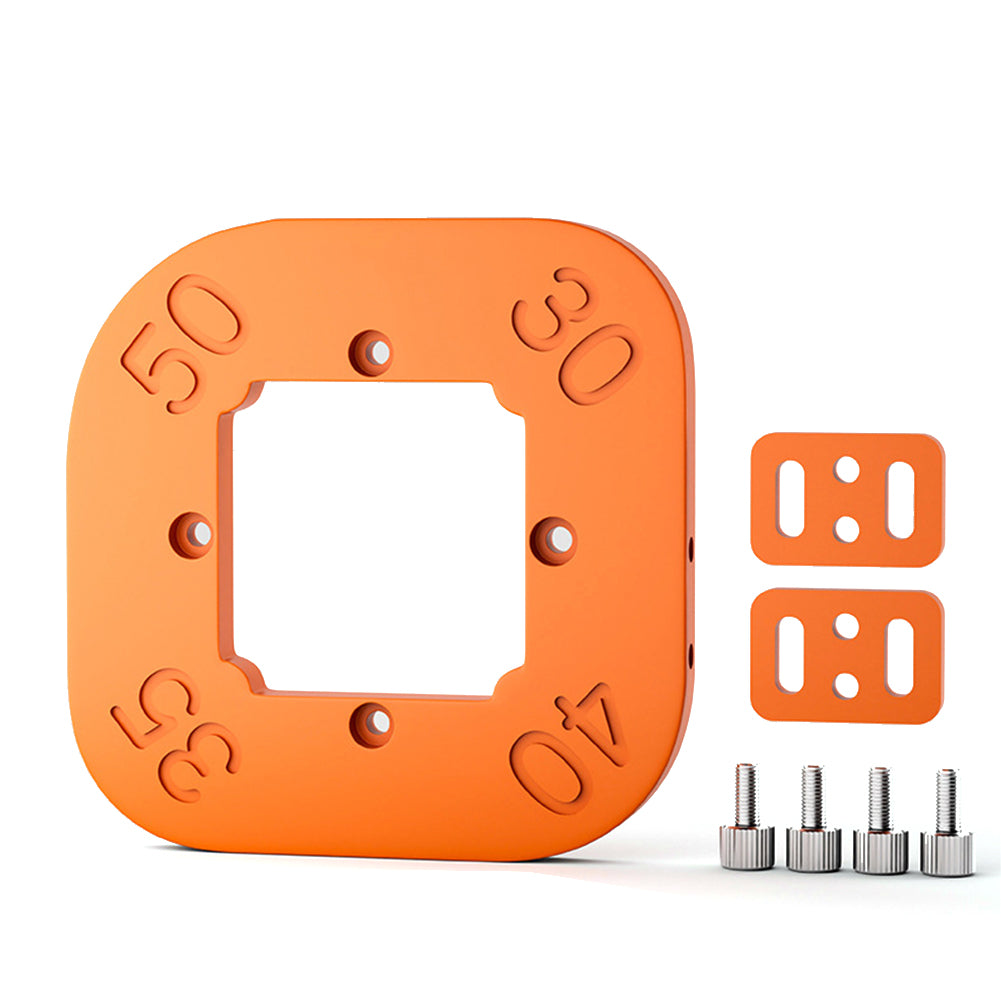 Woodworking Router Corner Radius Template Jig – R10 to R50 Curved Milling Guide for Precision Routing Circular Corners ABS Tool