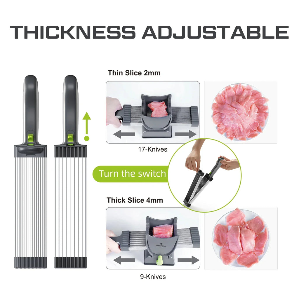 Multifunctional Stainless Steel Manual Meat Cutter Tool