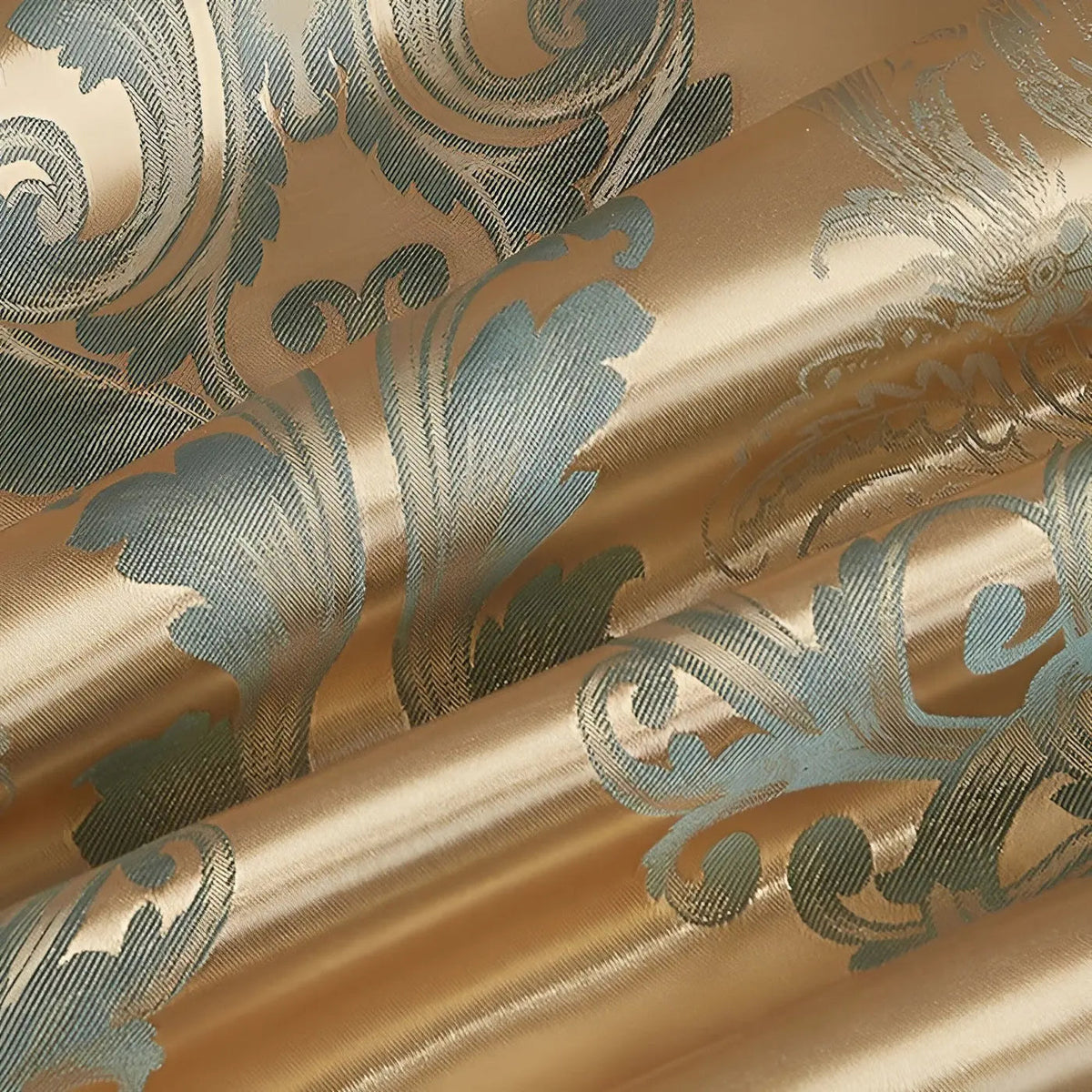 kaatw | Chic Satin Jacquard Duvet Cover for Luxury Bedroom