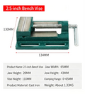 Benchtop Drill Press & Milling Machine – 220V 710/1050W Multifunctional Drilling and Milling Tool for Home Workshops, DIY Projects and Metalworking