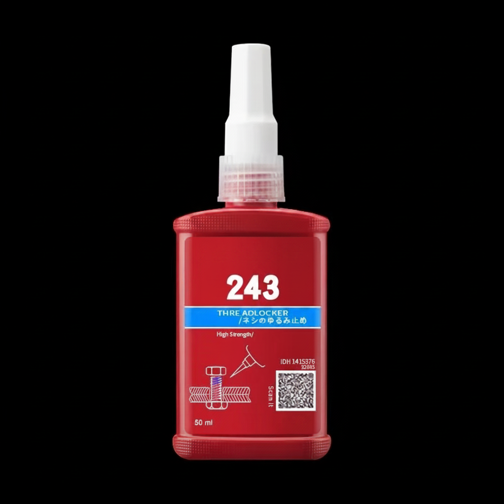 Thread Locking Adhesive – 50ml Quick-Cure Anaerobic Screw Glue with Corrosion-Resistant Anti-Loosening Formula for Nuts, Bolts and Fasteners