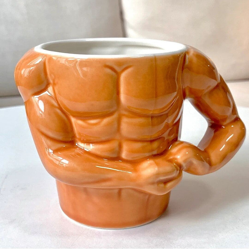 Strong Muscle Arm Ceramic Mug