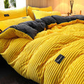 kaatw | Thickened Corduroy Velvet Bedding Set
