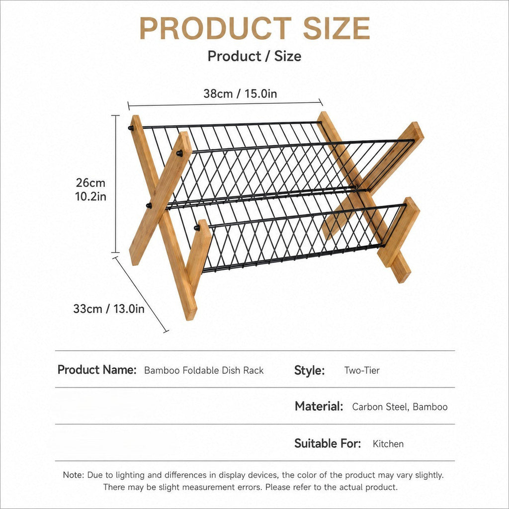 Swift Fold Collapsible Dish Drying Rack