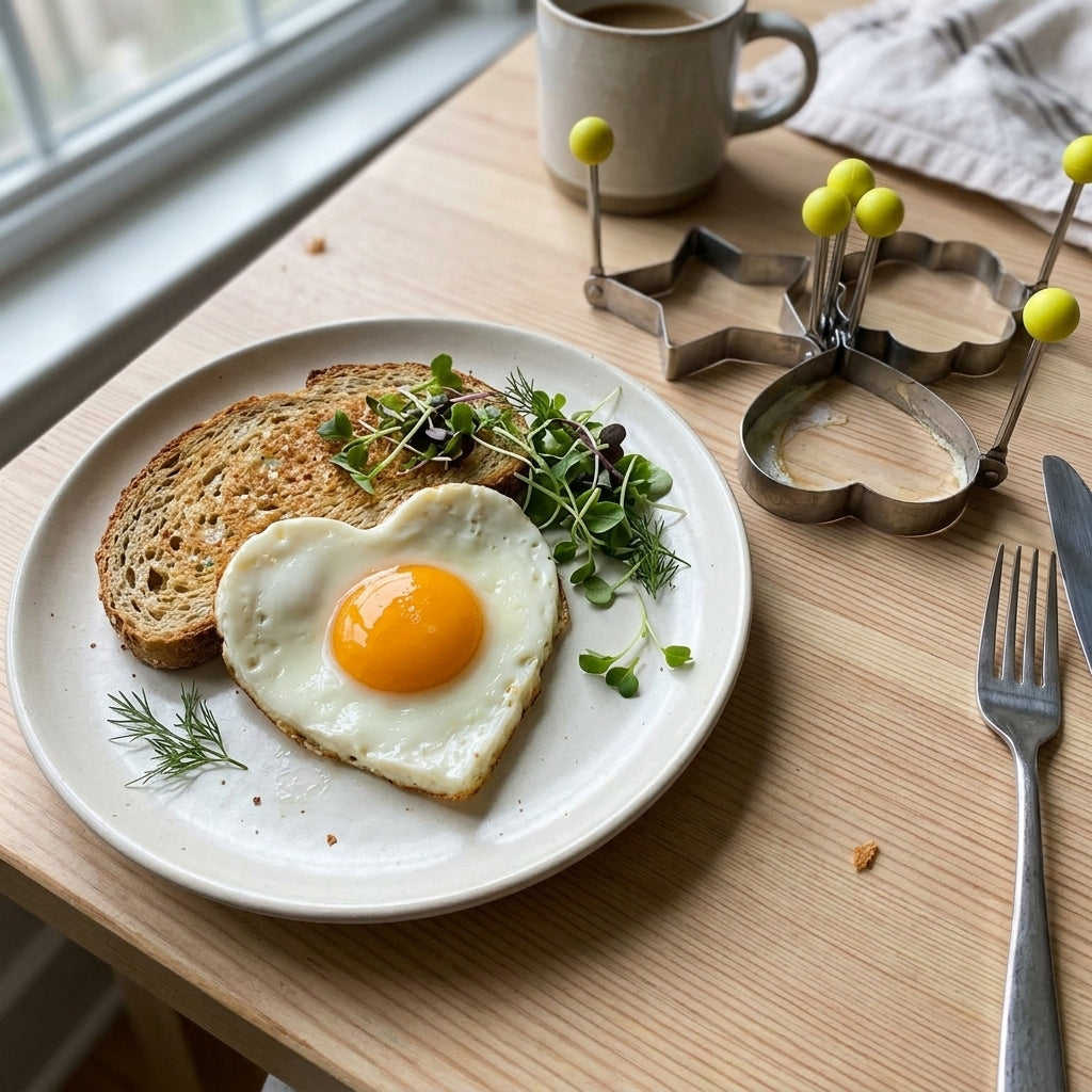 5pcs/set Stainless steel Fried Egg Mold Pancake Rings