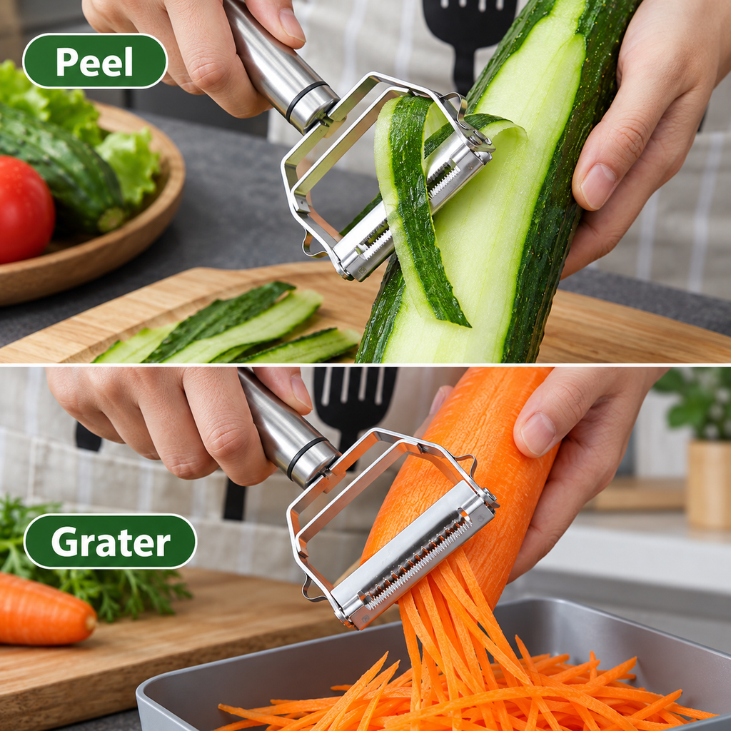 Stainless Steel Simple Sharp Vegetable Peeler