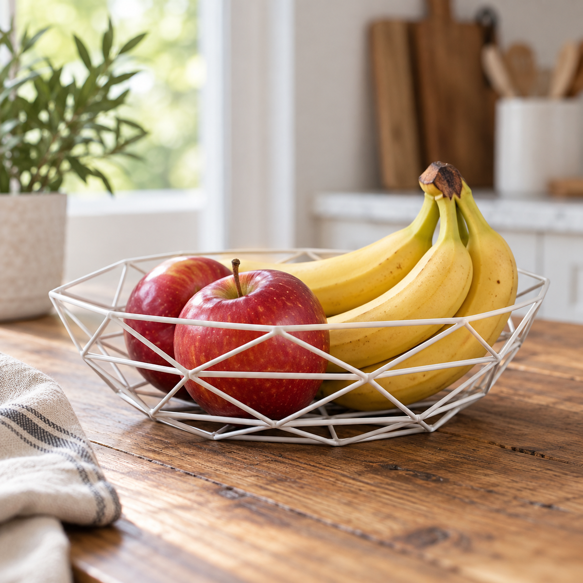 Creative Nordic Style Iron Basket