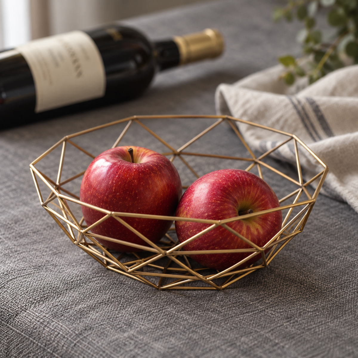 Creative Nordic Style Iron Basket