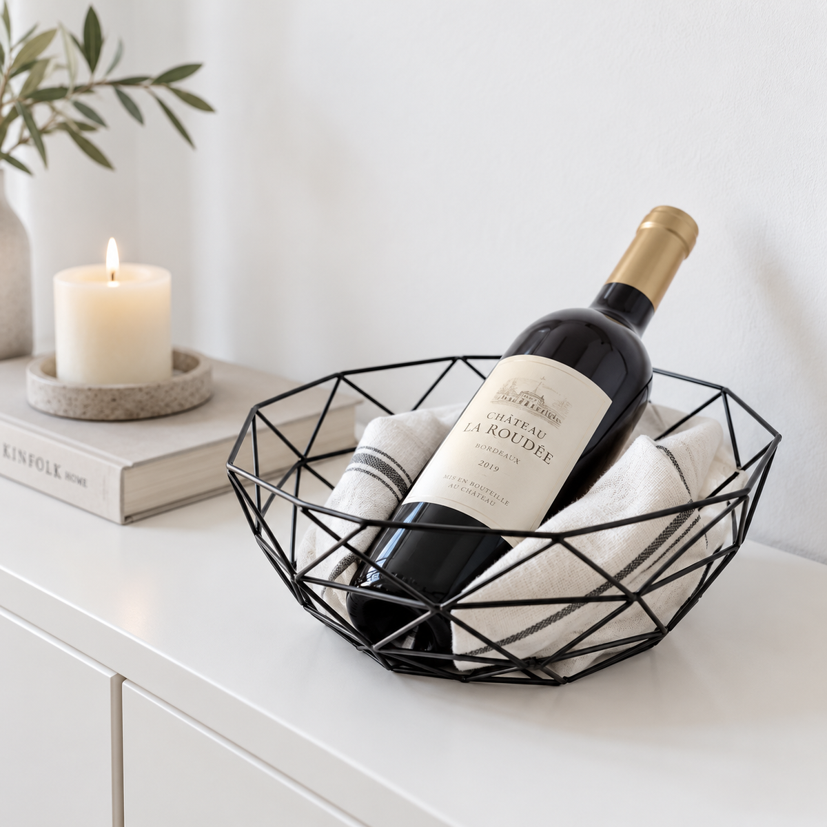 Creative Nordic Style Iron Basket
