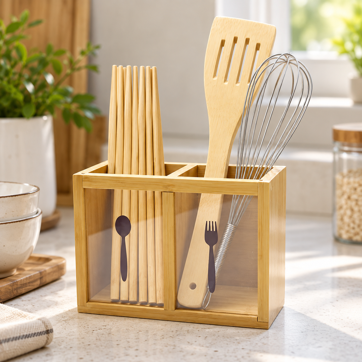 Japan Style Bamboo Racks for Multifunctional Use