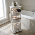 Multi-Layer Hanging Laundry Organizer Basket