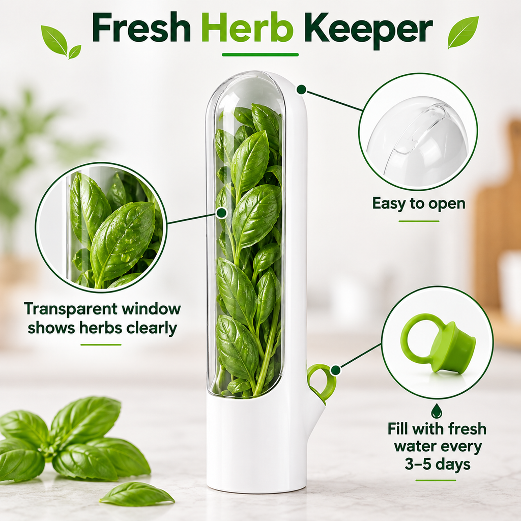Premium Herb Keeper