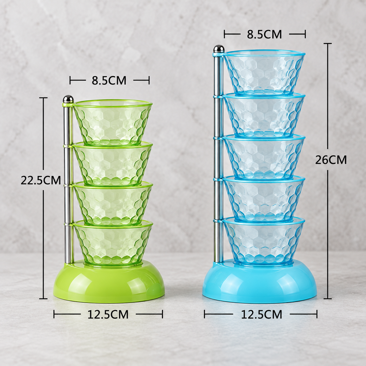 Multi-Layer Creative Rotating Seasoning Storage Box