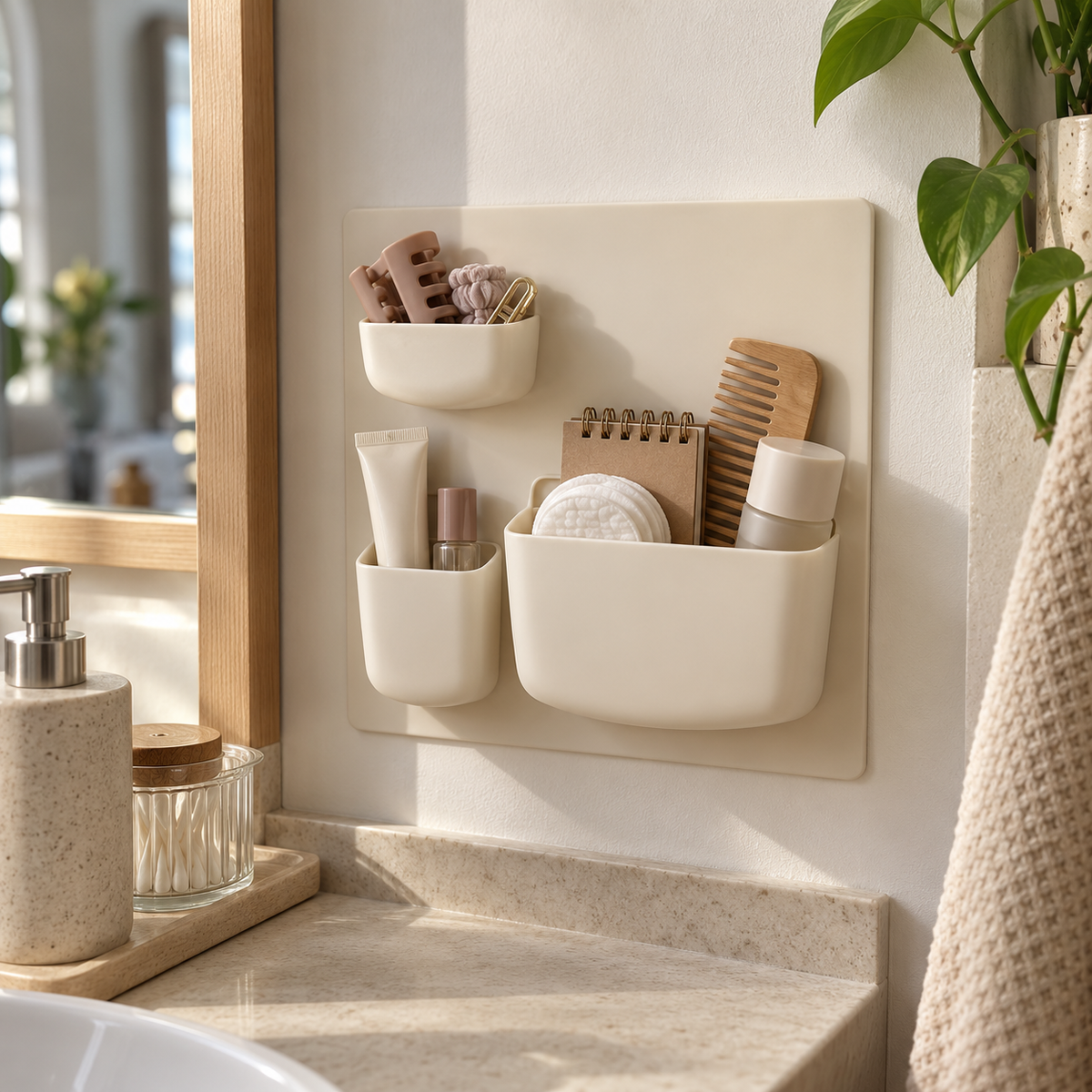 Home Storage Wall Suction Storage Rack