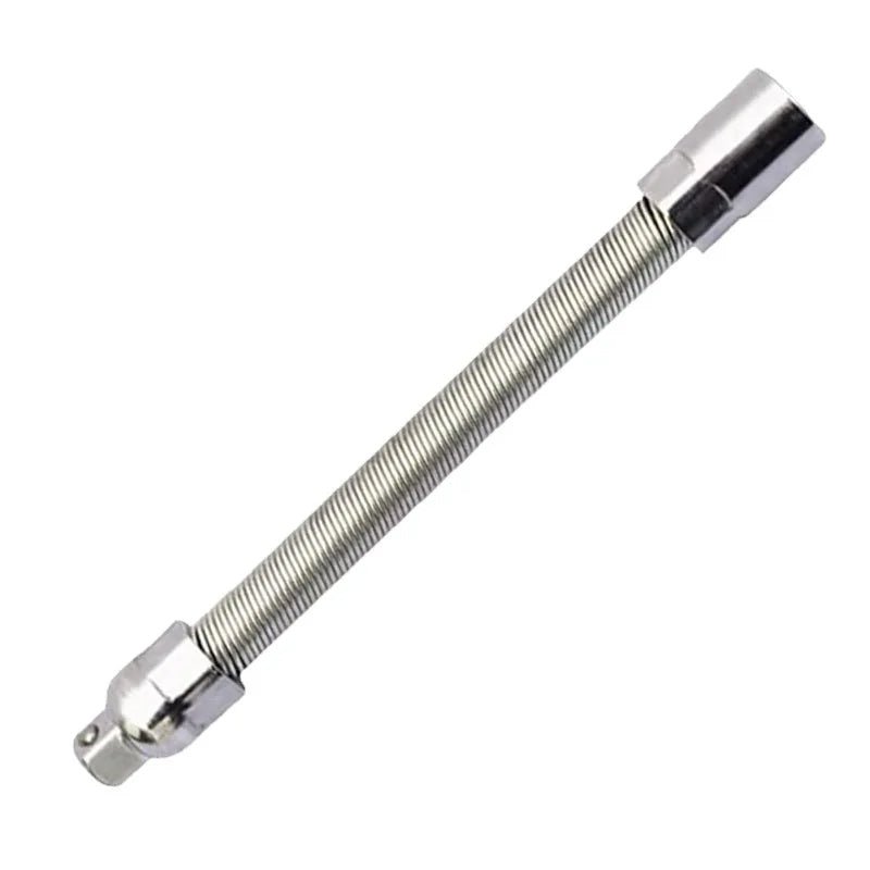 Bendable Socket Wrench Extension – Flexible Socket Extension Bar, Spring Flex Shaft for Tight Spaces