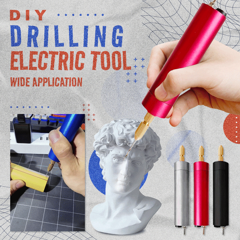 Handy Drilling Electric Tool - DIY Mini Drilling Electric Tool for Trimming, Cutting, Drilling, Engraving and Polishing