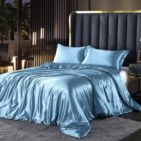 kaatw | Elegant Satin Silk Bedding Set - Luxurious Comfort for Every Night