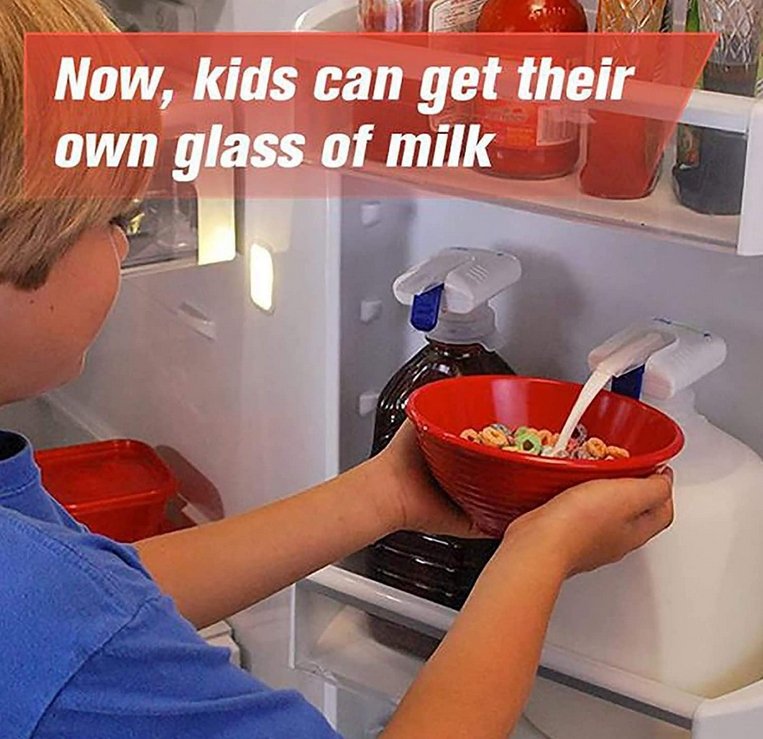 Magic Tap Spill Proof Dispenser