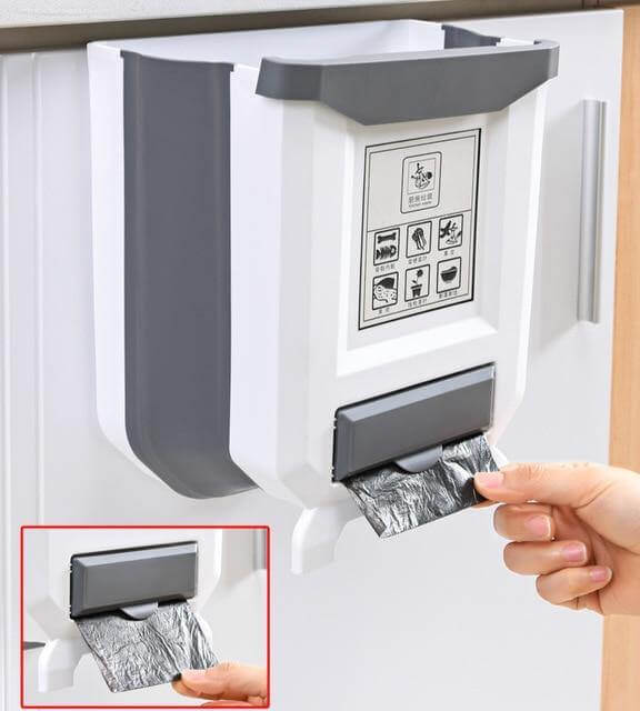 Foldable Cabinet Kitchen Trash Can