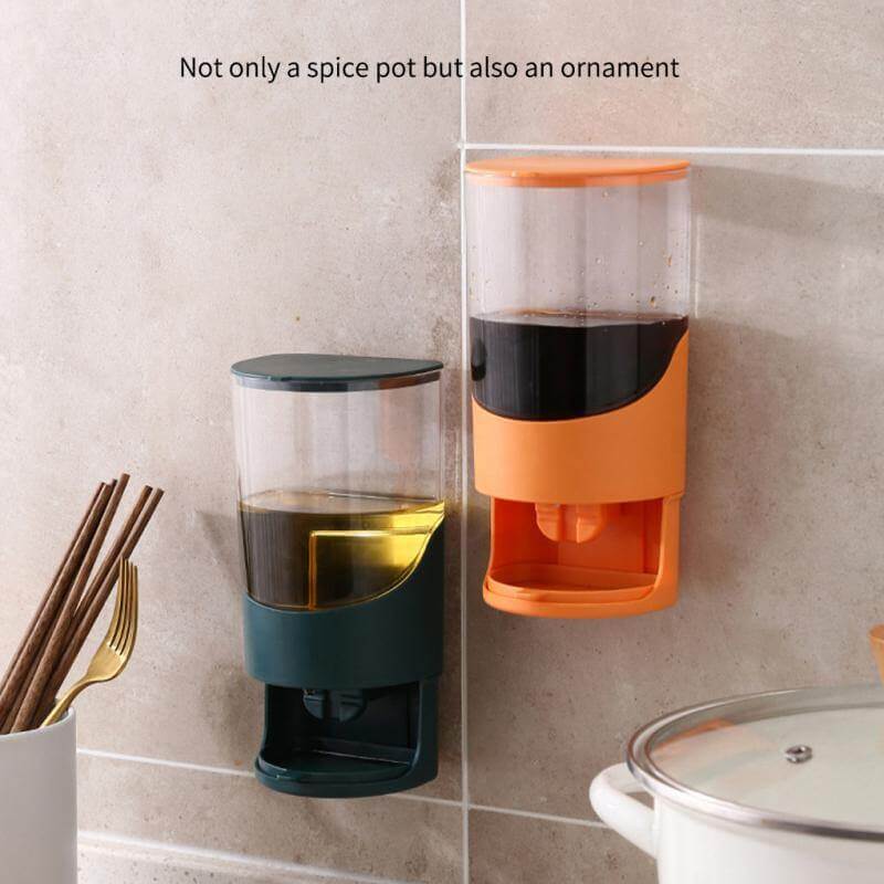 Wall Mounted Kitchen Oil Storage Dispenser