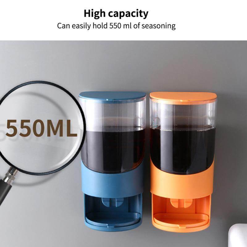 Wall Mounted Kitchen Oil Storage Dispenser