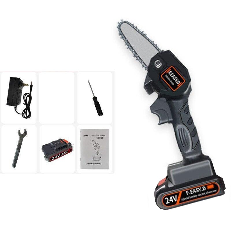 Mini-Electric Wood-Cutting Chainsaw