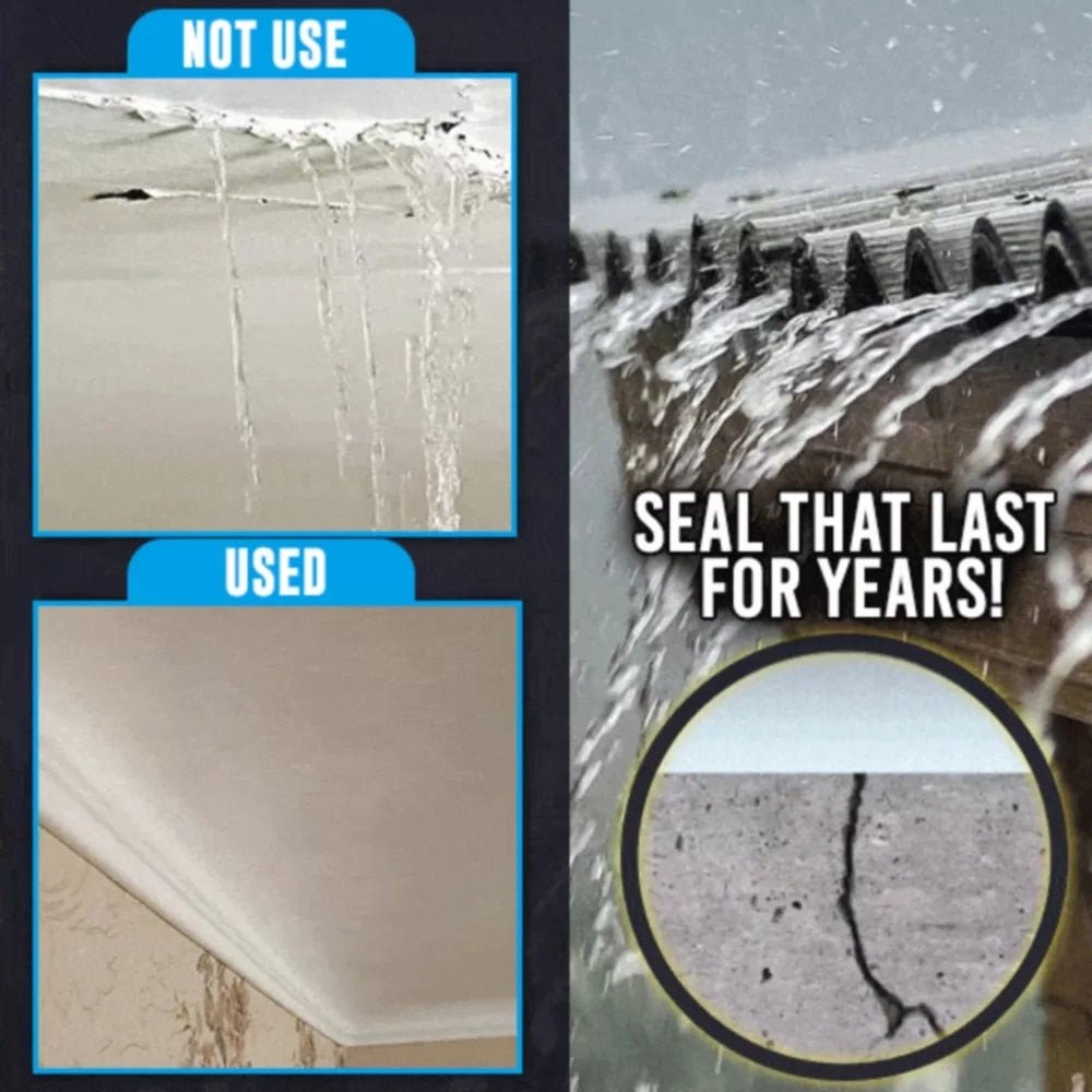 Transparent Waterproof Sealant, Anti-Leak Nano Glue for Roof Repair, Leak-trapping Repair Agent