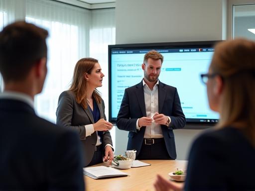 Hotelpersonal in einer interaktiven Schulungssession.